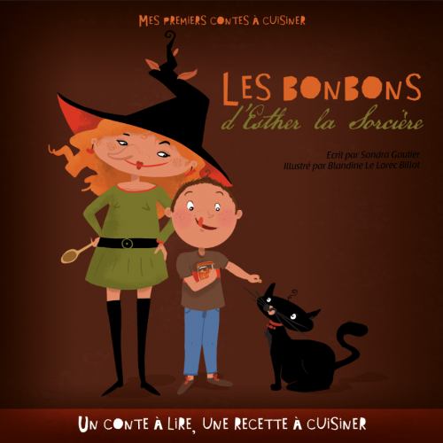 couverture les bonbons esther la sorciere